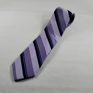 MICHAEL MICHAEL KORS Purple Striped Men's Tie